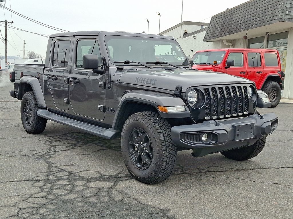 Certified 2021 Jeep Gladiator Willys Truck