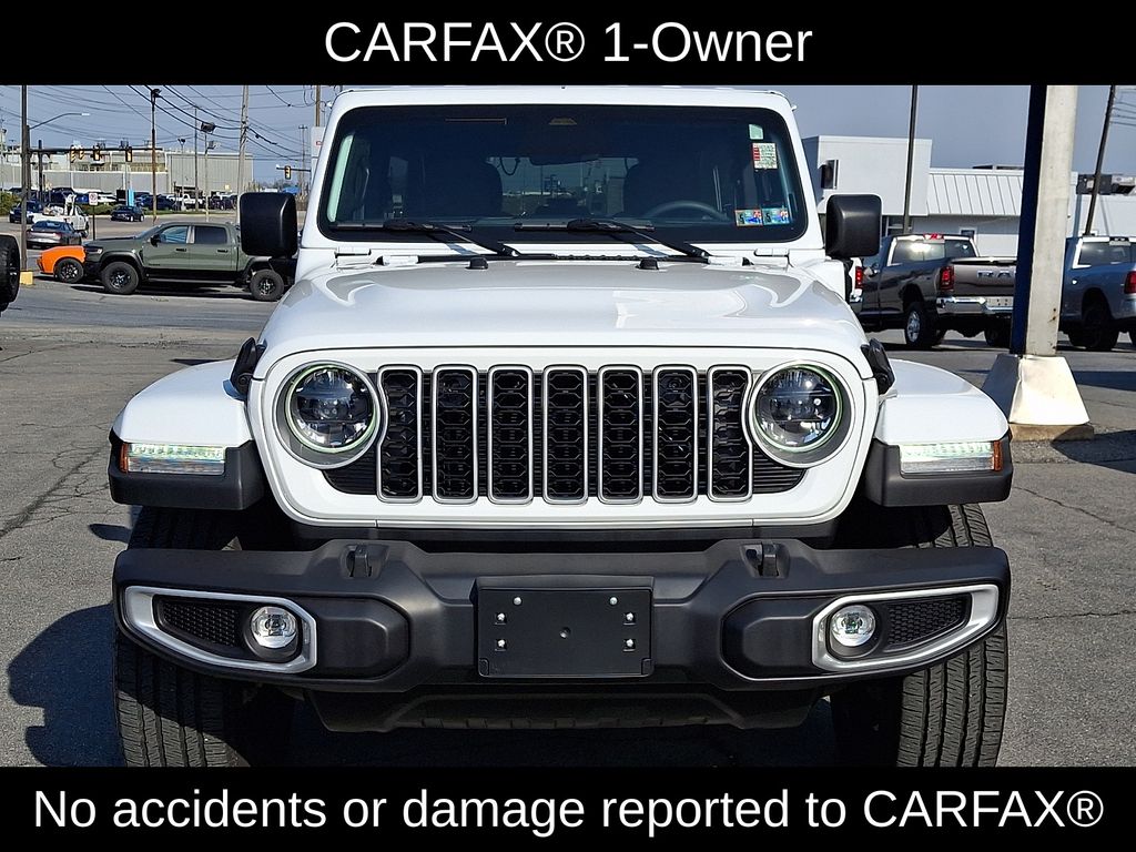 Certified 2025 Jeep Wrangler 4xe Sahara 4XE with VIN 1C4RJXP61SW583850 for sale in Lancaster, PA