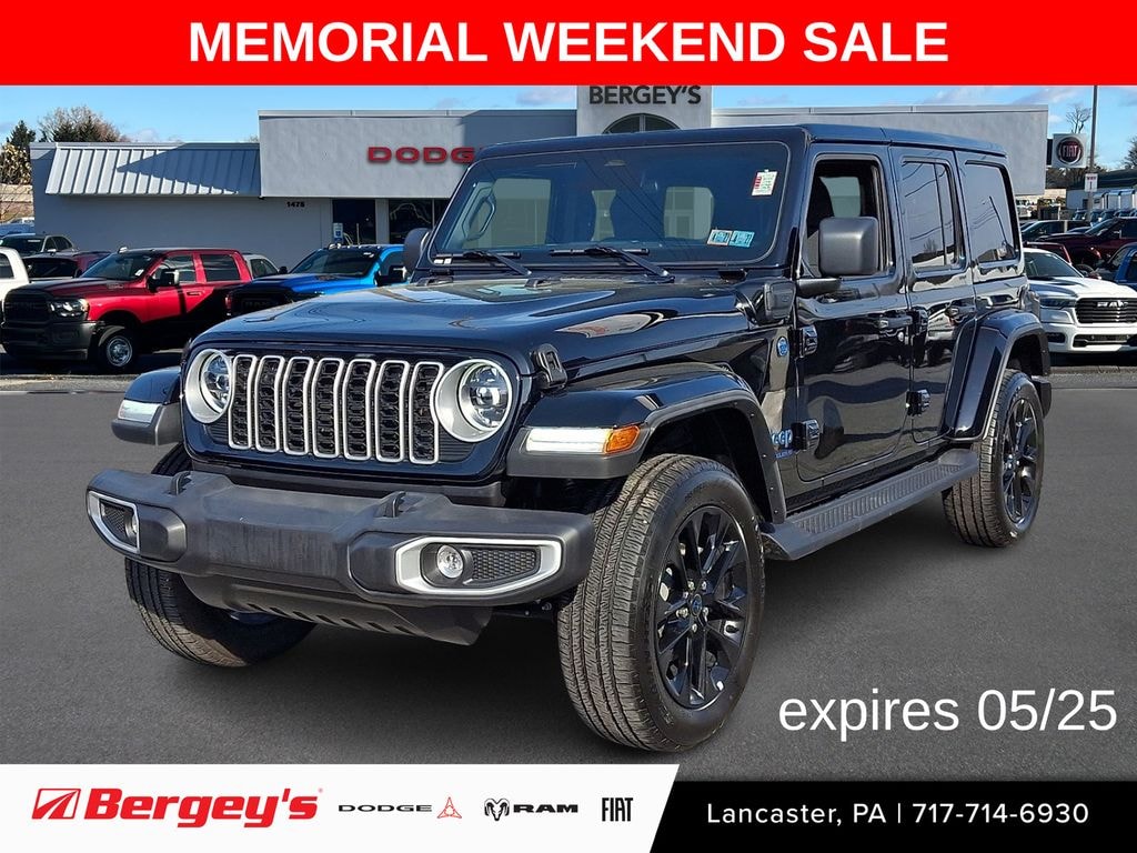 Certified 2025 Jeep Wrangler Sahara 4xe SUV