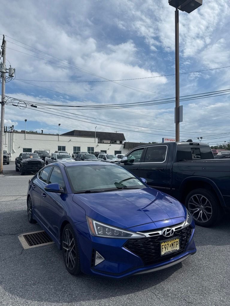 Used 2020 Hyundai Elantra Sport with VIN KMHD04LBXLU086058 for sale in Lancaster, PA