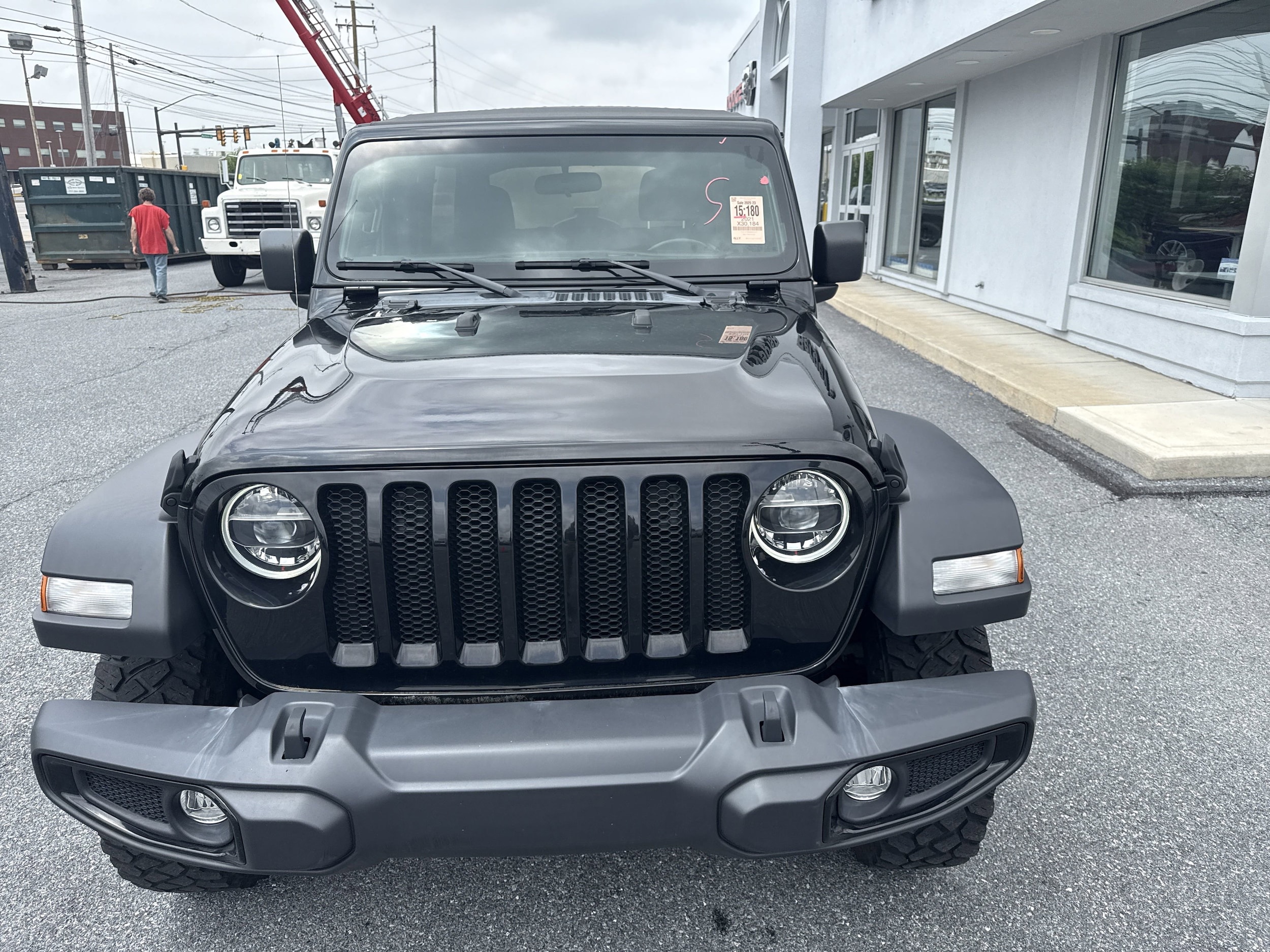 Certified 2021 Jeep Wrangler Unlimited Willys with VIN 1C4HJXDN0MW681617 for sale in Lancaster, PA