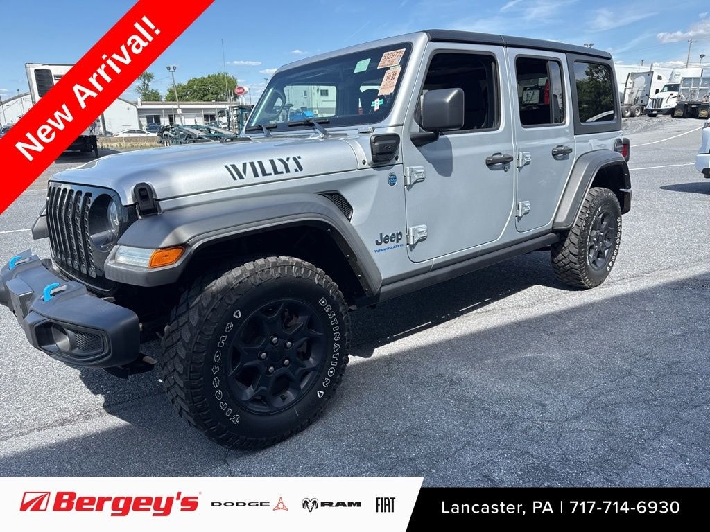 Certified 2023 Jeep Wrangler Willys 4xe SUV