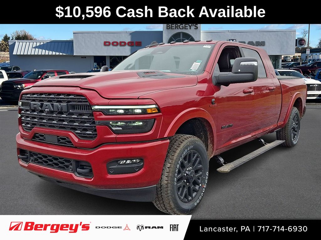 2026 Ram 2500 Limited Pickup | Molten Red Pearlcoat | Bergey's Ram