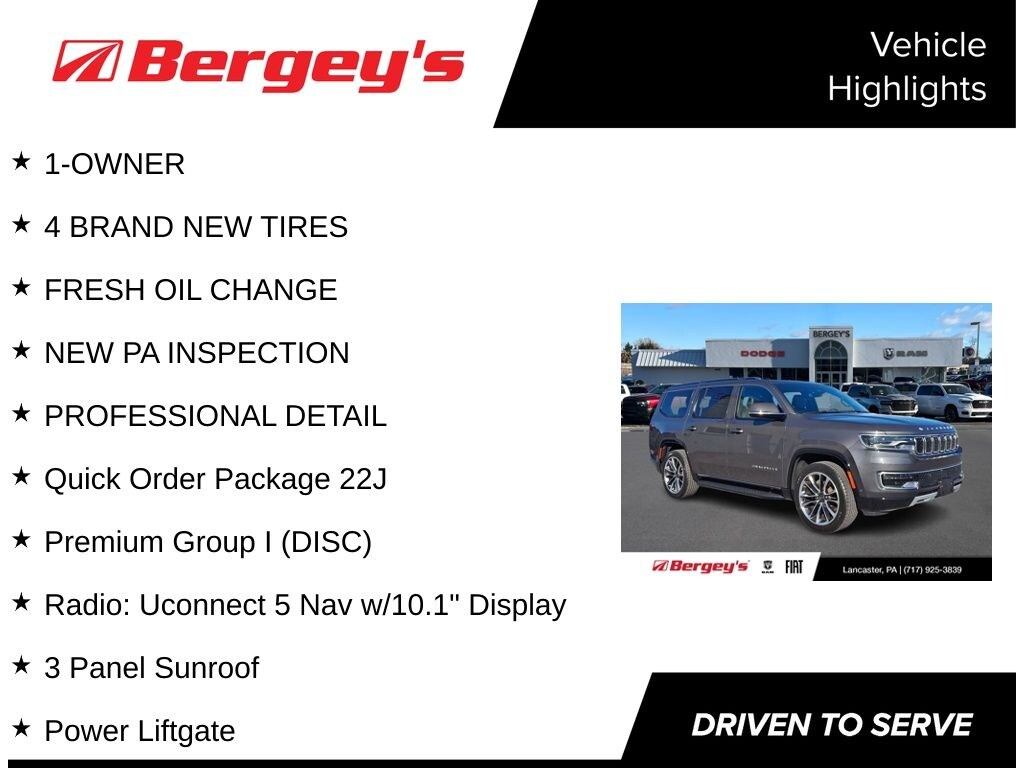 Used 2022 Jeep Wagoneer Series II SUV