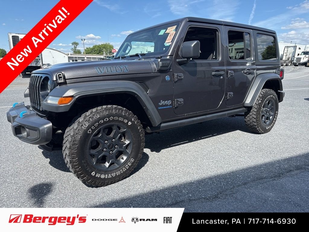 Used 2023 Jeep Wrangler Willys 4xe SUV