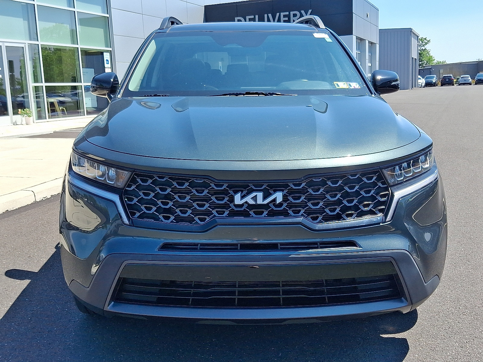 Certified 2022 Kia Sorento X-Line S with VIN 5XYRLDLC3NG124406 for sale in Colmar, PA