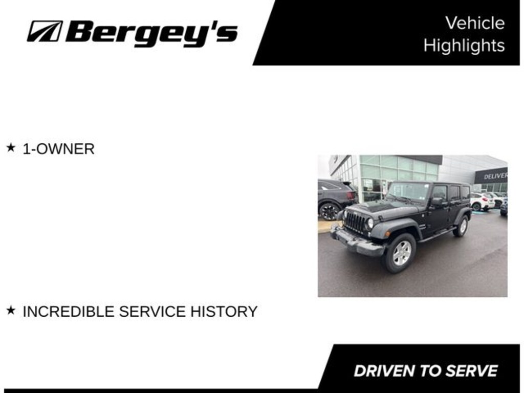 Used 2015 Jeep Wrangler Unlimited Sport SUV