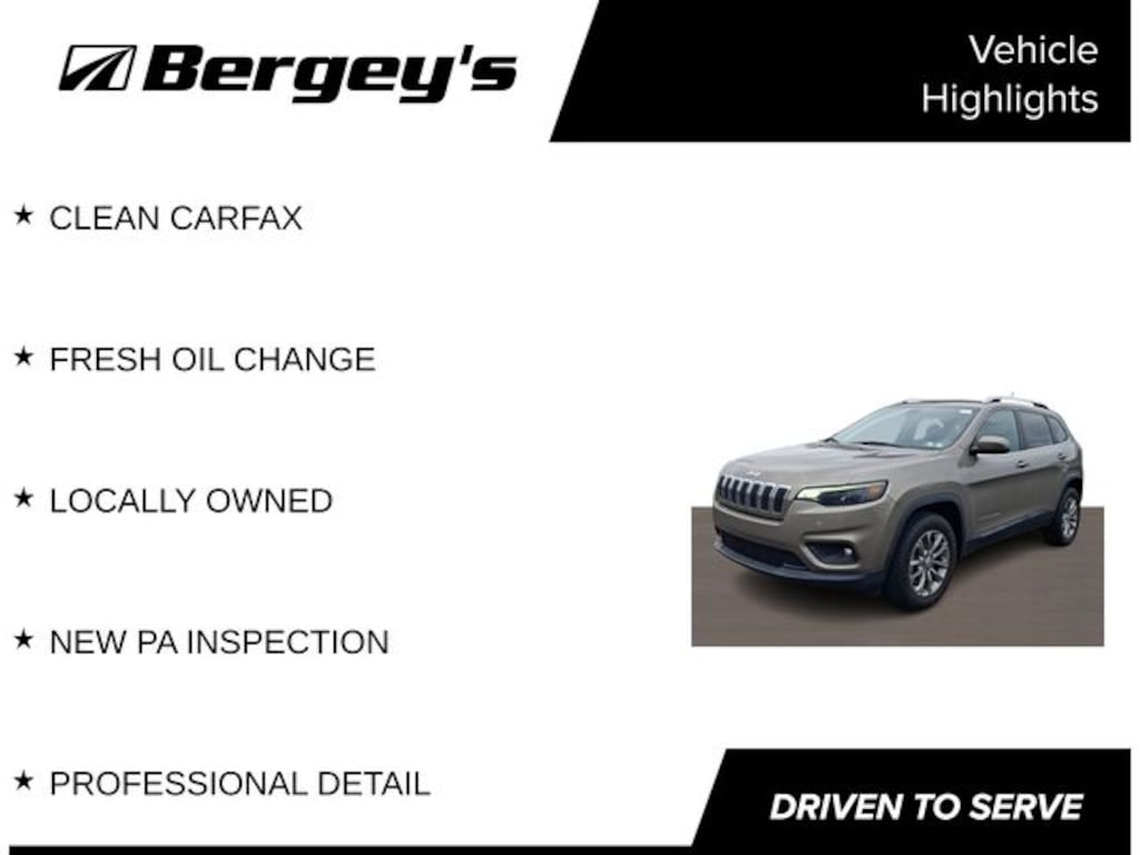 Used 2019 Jeep Cherokee Latitude Plus SUV