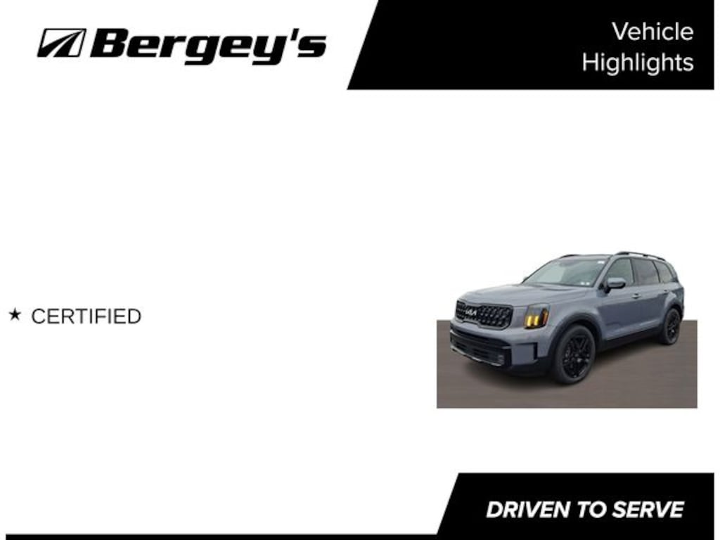 Certified 2024 Kia Telluride SX X-Line SUV