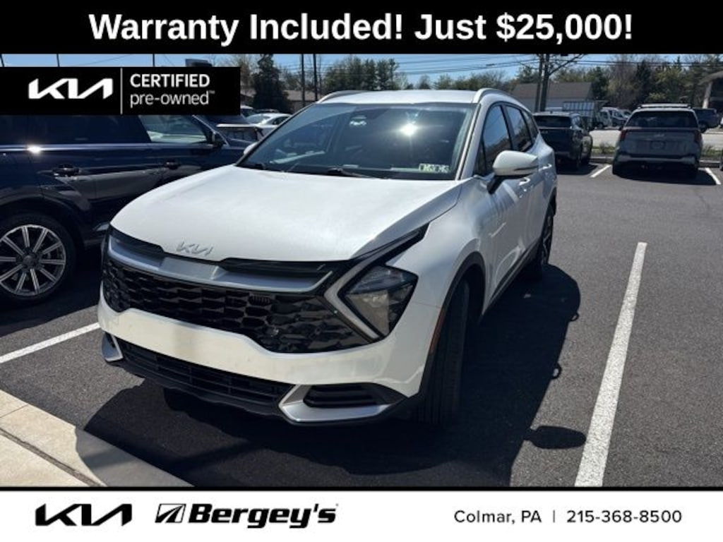 Certified 2023 Kia Sportage Hybrid EX SUV