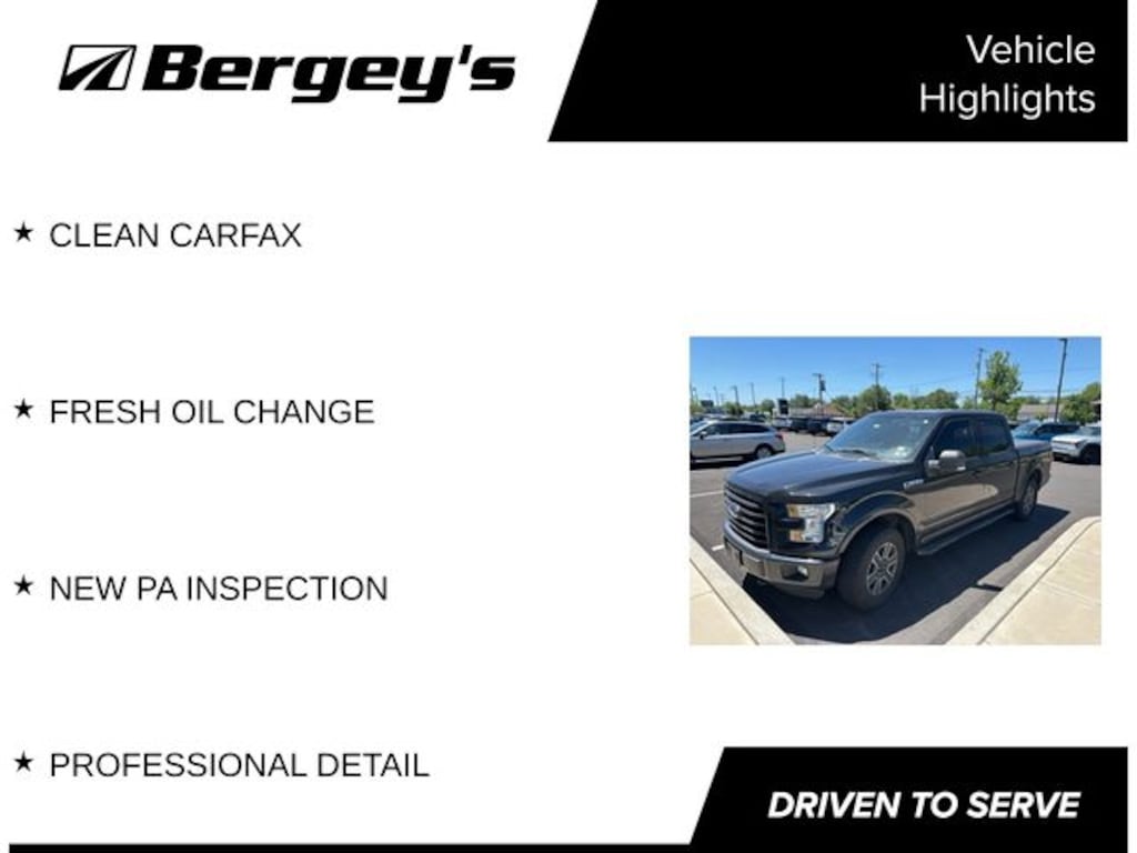 Used 2016 Ford F-150 XLT Truck SuperCrew Cab
