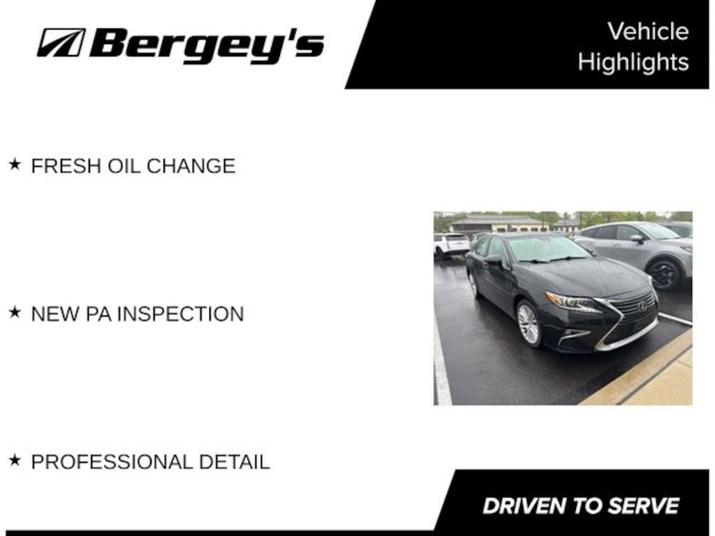 Used 2016 Lexus ES 350 Sedan