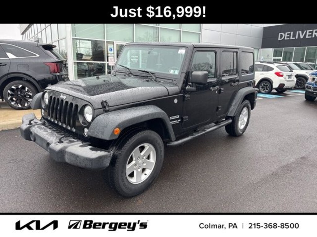 Used 2015 Jeep Wrangler Unlimited Sport SUV