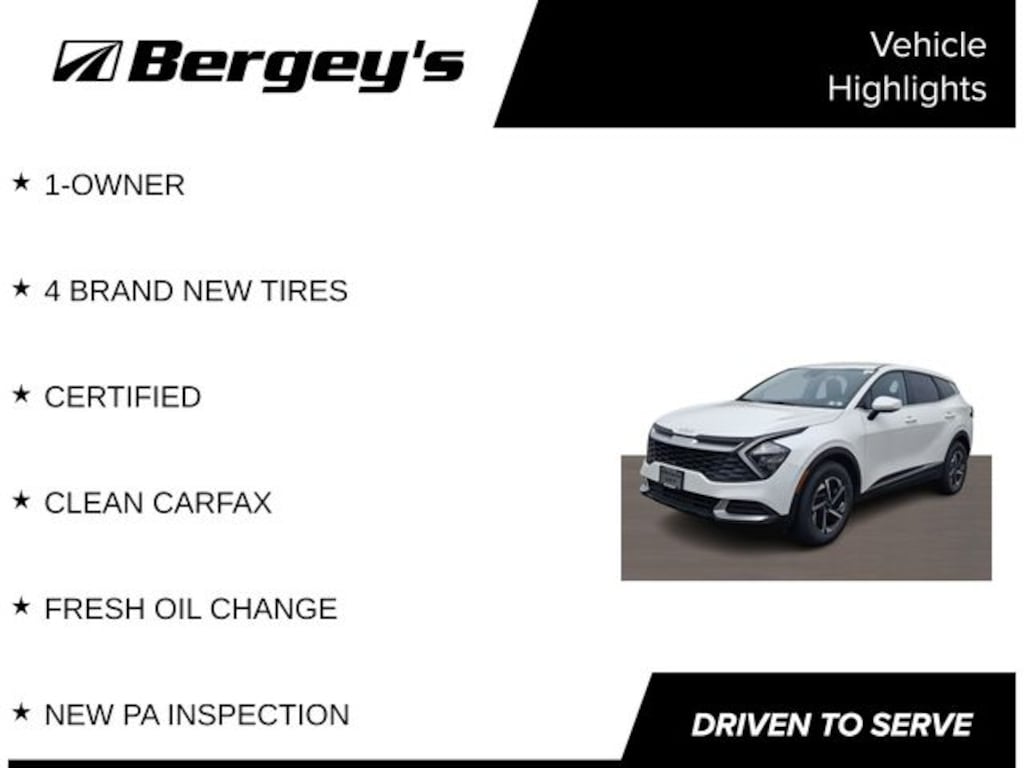 Certified 2023 Kia Sportage Hybrid LX SUV
