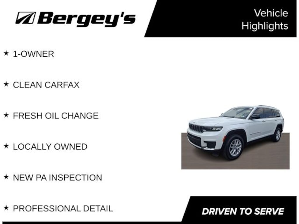 Used 2023 Jeep Grand Cherokee L Laredo SUV