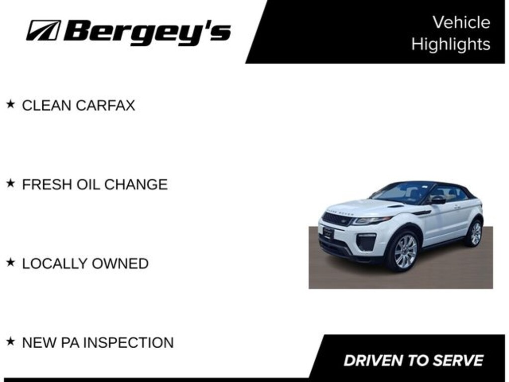 Used 2018 Land Rover Range Rover Evoque HSE Dynamic SUV