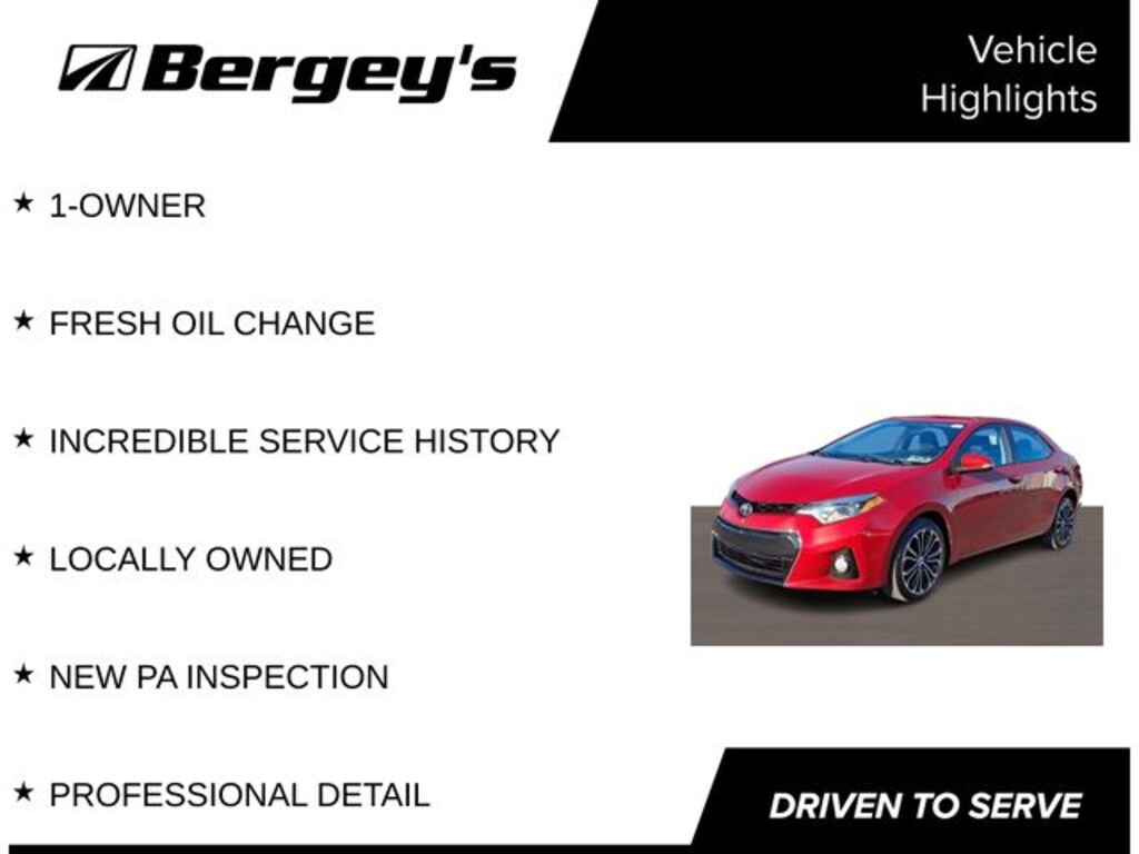 Used 2016 Toyota Corolla L Sedan