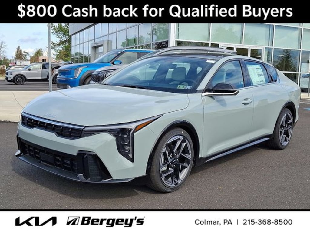 New 2025 Kia K4 GT-Line Sedan