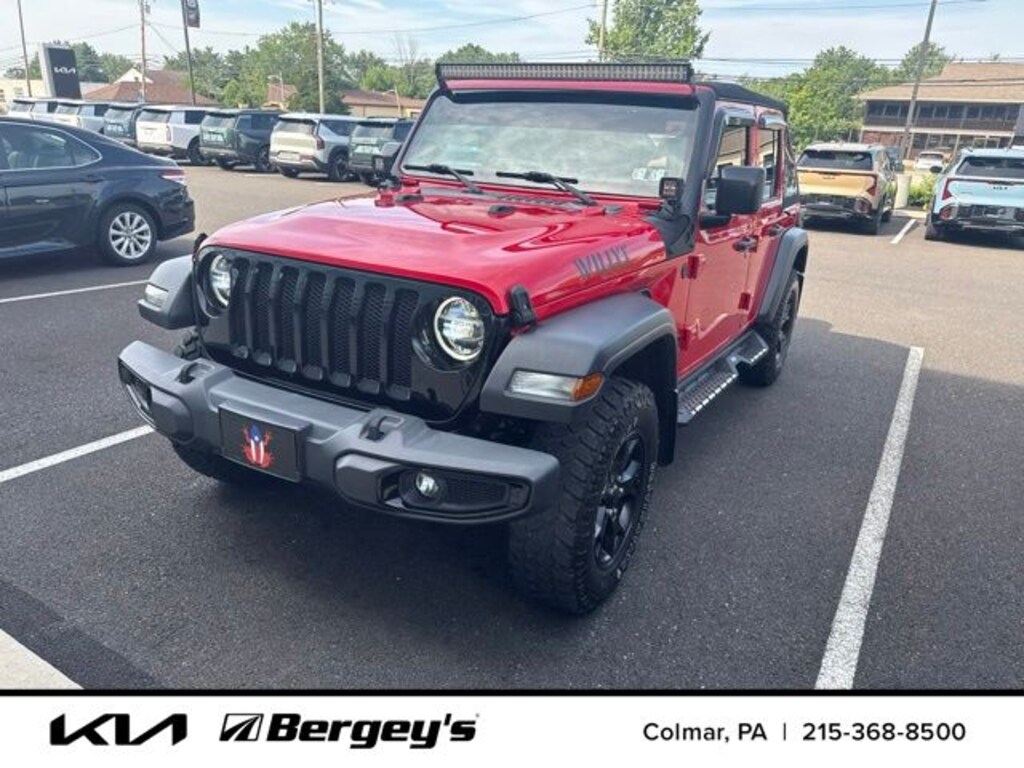 Used 2020 Jeep Wrangler Unlimited Willys SUV