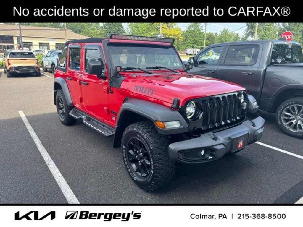 Used 2020 Jeep Wrangler Unlimited Willys SUV