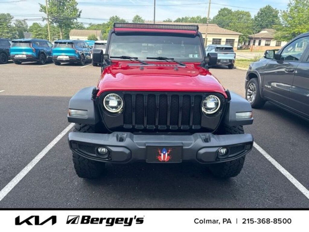 Used 2020 Jeep Wrangler Unlimited Willys SUV