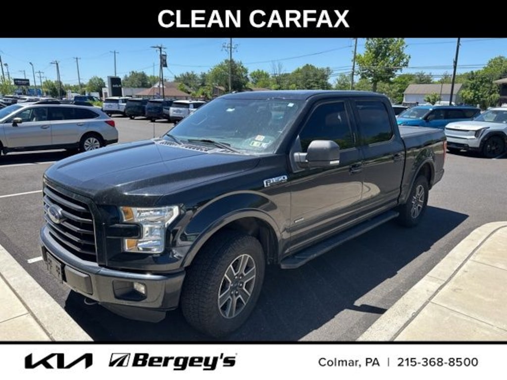 Used 2016 Ford F-150 XLT Truck SuperCrew Cab