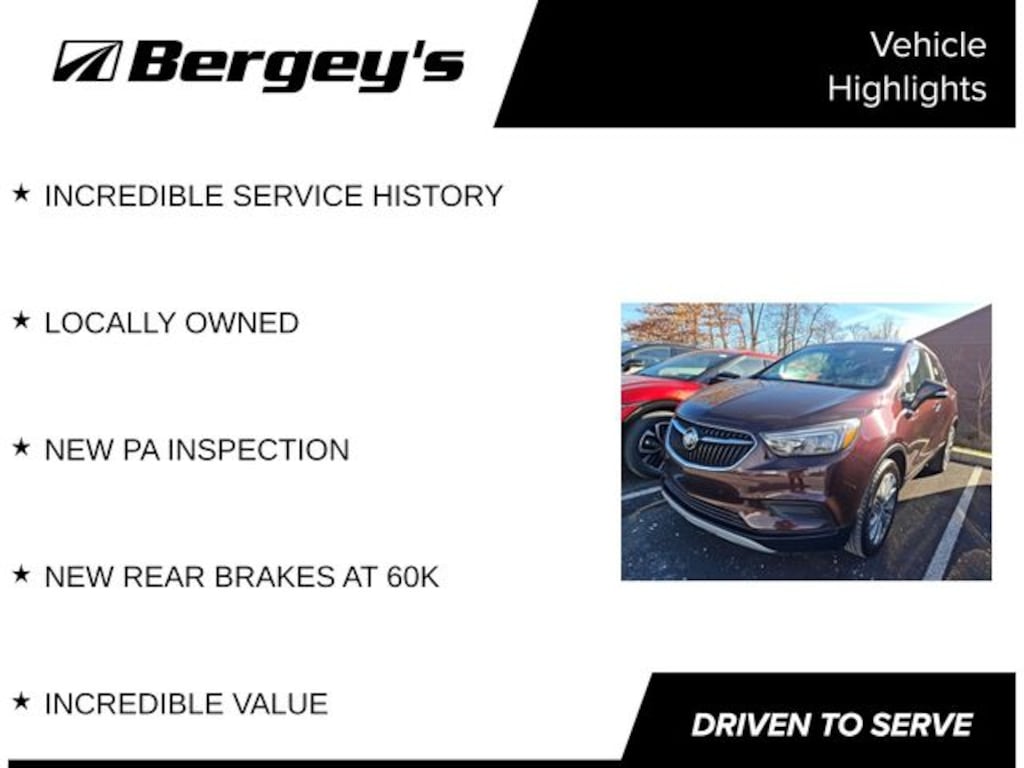 Used 2018 Buick Encore Preferred SUV