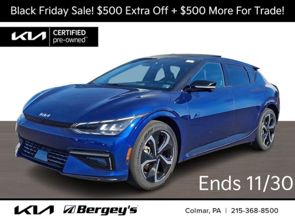 Certified 2024 Kia EV6 GT-Line SUV