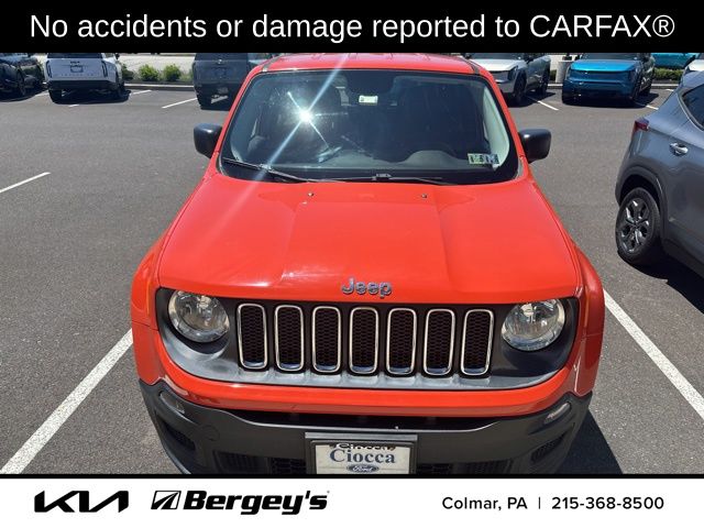 Used 2016 Jeep Renegade Sport with VIN ZACCJBAT8GPD03028 for sale in Colmar, PA