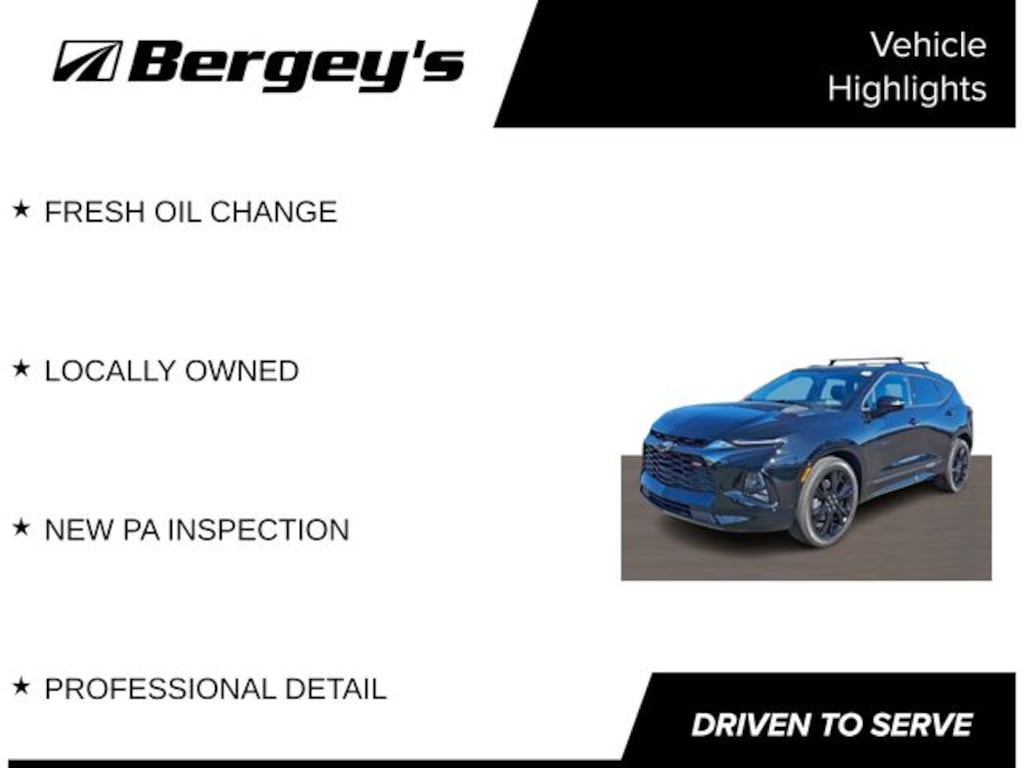 Used 2019 Chevrolet Blazer RS SUV