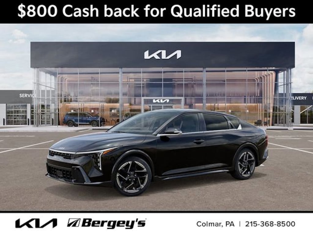 New 2025 Kia K4 GT-Line Sedan