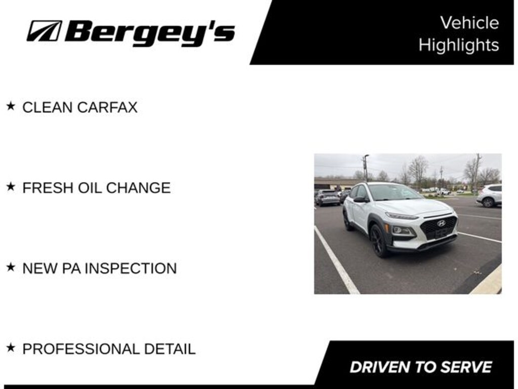 Used 2021 Hyundai Kona Night SUV