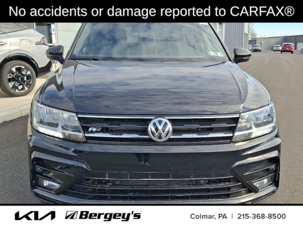 Used 2021 Volkswagen Tiguan 2.0T SE R-Line Black SUV