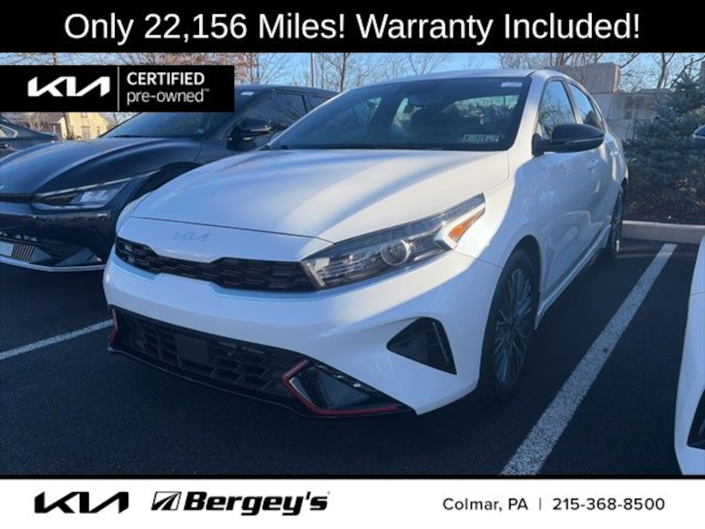 Certified 2023 Kia Forte GT-Line Sedan