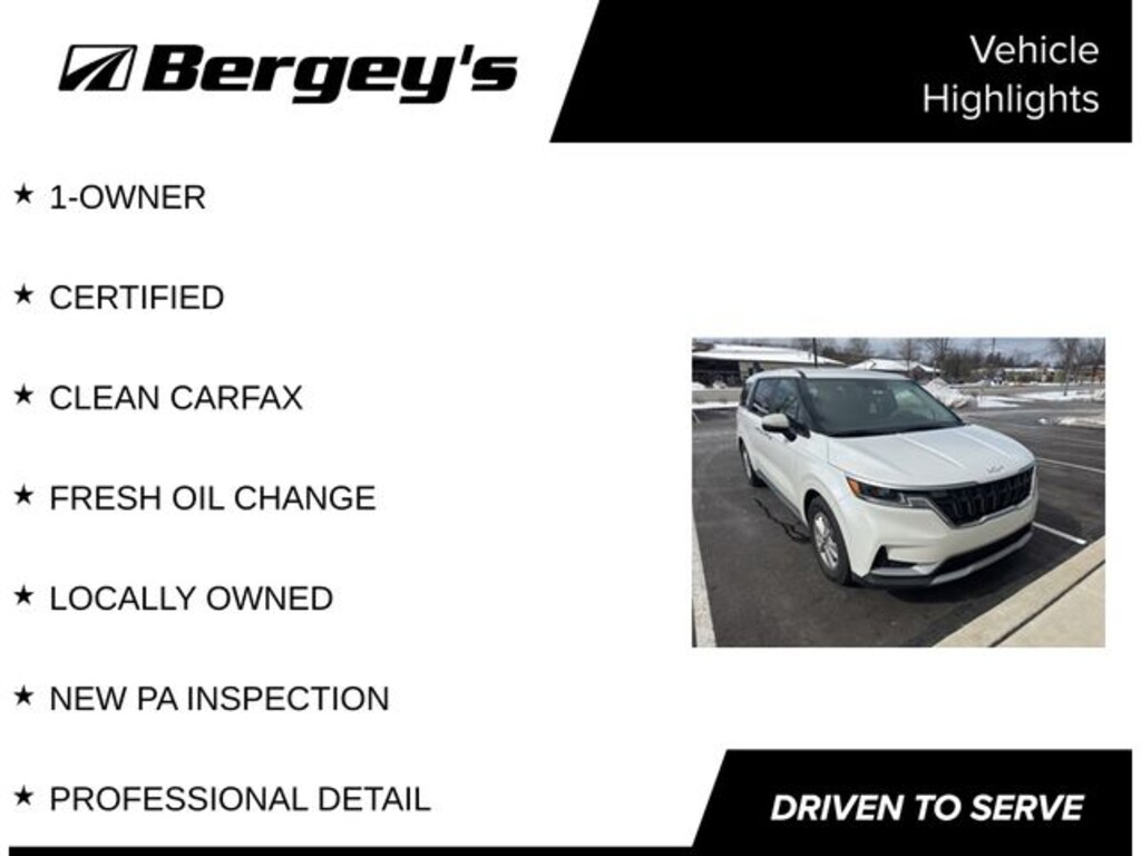 Certified 2024 Kia Carnival LX MPV