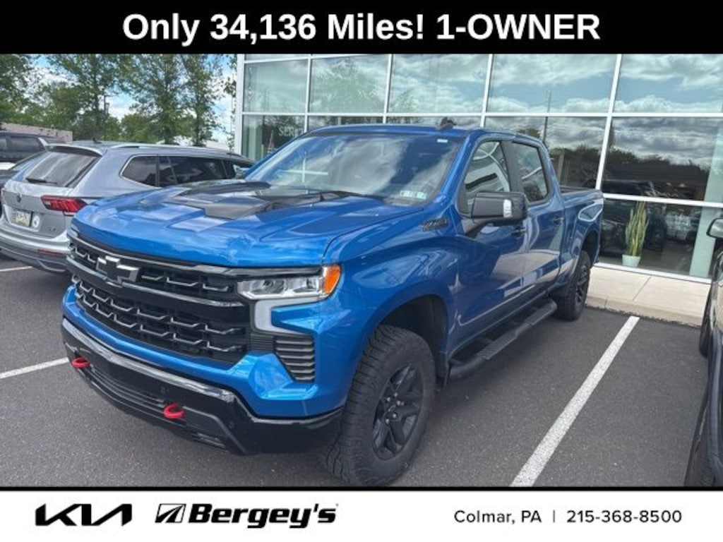 Used 2024 Chevrolet Silverado 1500 LT Trail Boss Truck Crew Cab