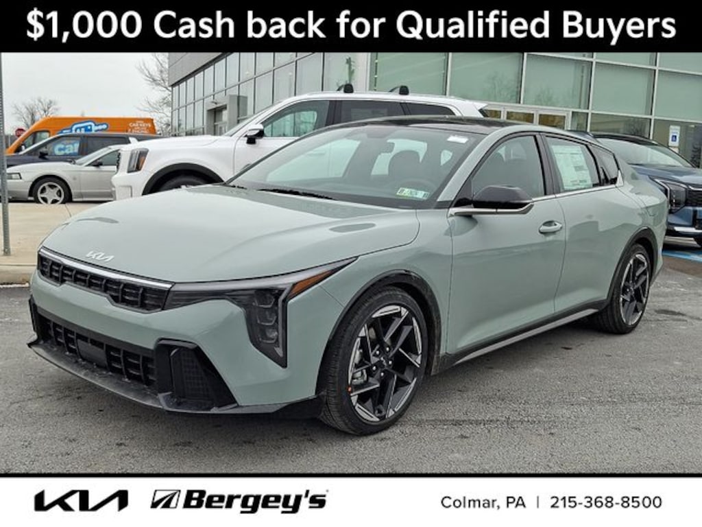 New 2025 Kia K4 GT-Line Sedan