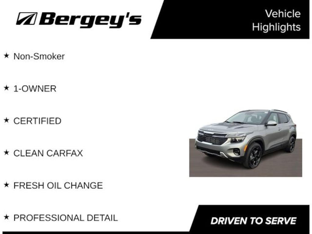 Certified 2026 Kia Seltos EX SUV