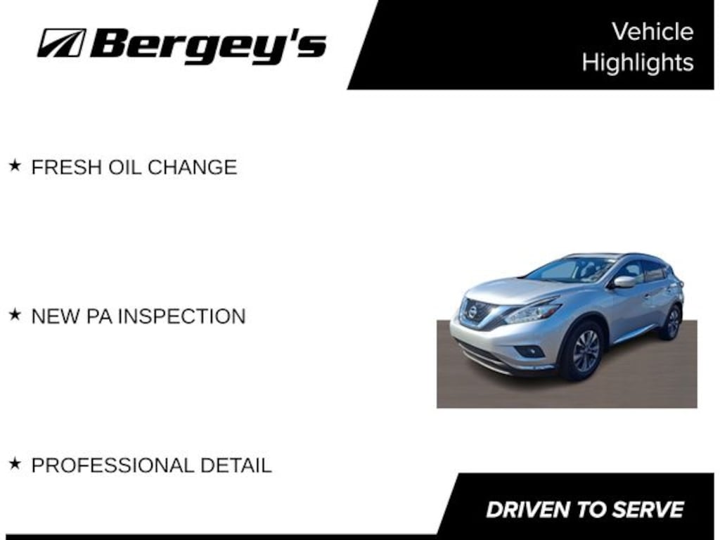 Used 2015 Nissan Murano SV SUV
