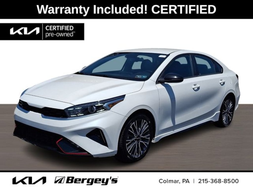 Certified 2023 Kia Forte GT-Line Sedan