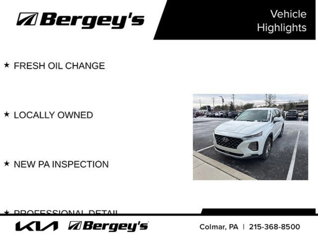 Used 2019 Hyundai Santa Fe SE SUV