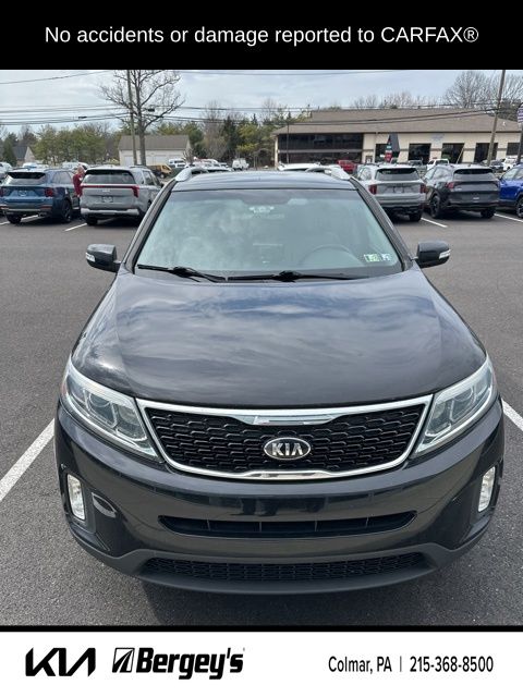 Used 2015 Kia Sorento LX with VIN 5XYKTCA62FG610599 for sale in Colmar, PA
