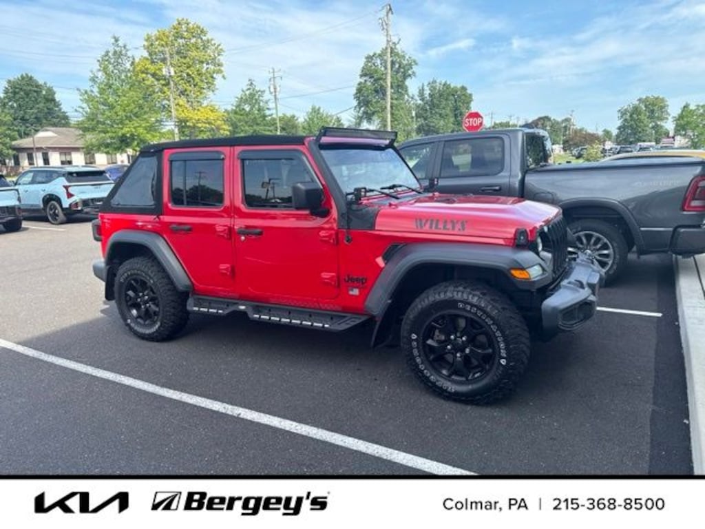Used 2020 Jeep Wrangler Unlimited Willys SUV