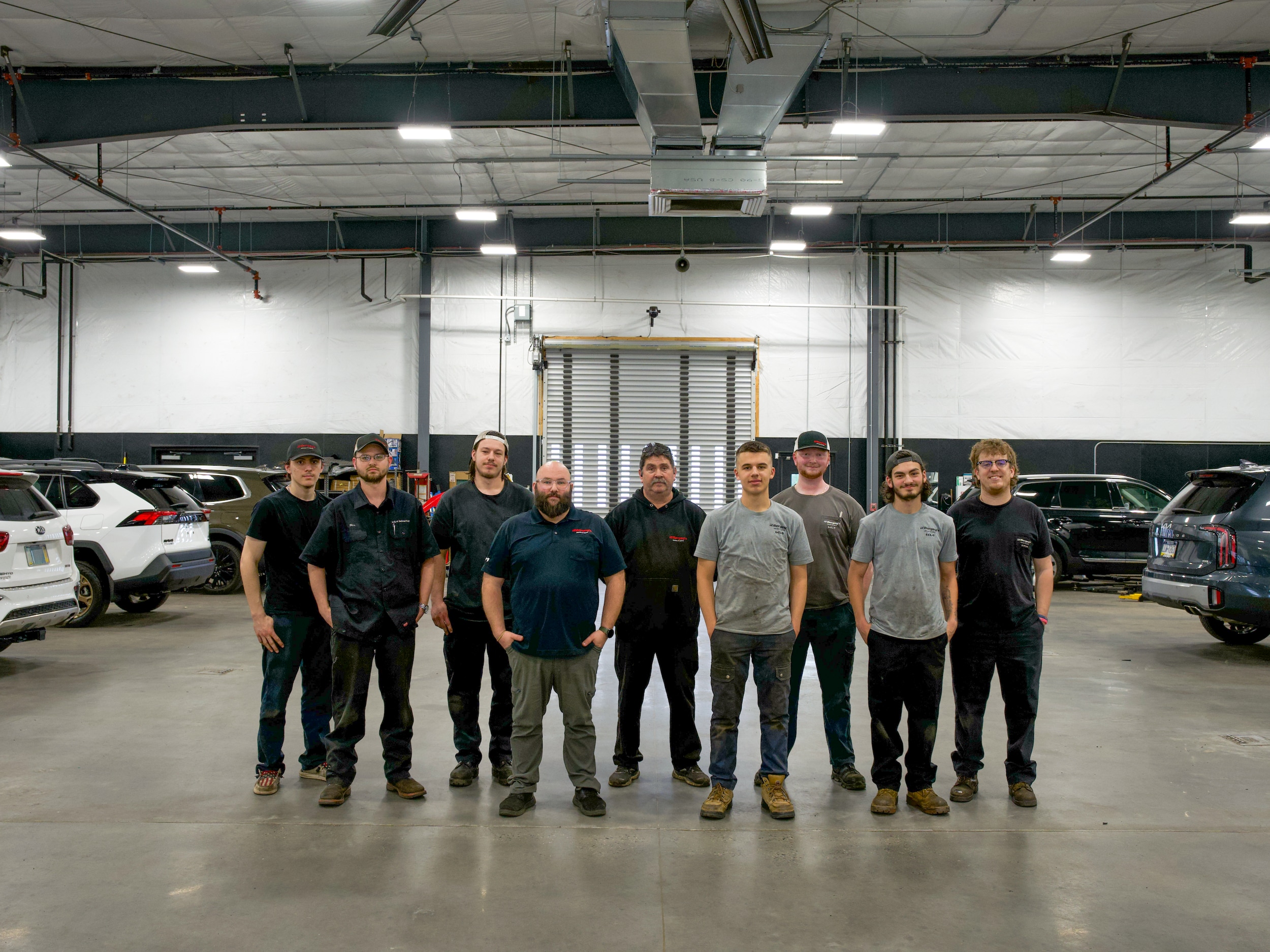 Bergey's Kia Service Department Team