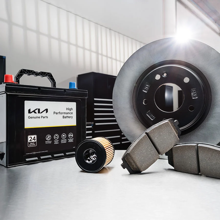 Genuine Kia parts inventory at Bergey's Kia