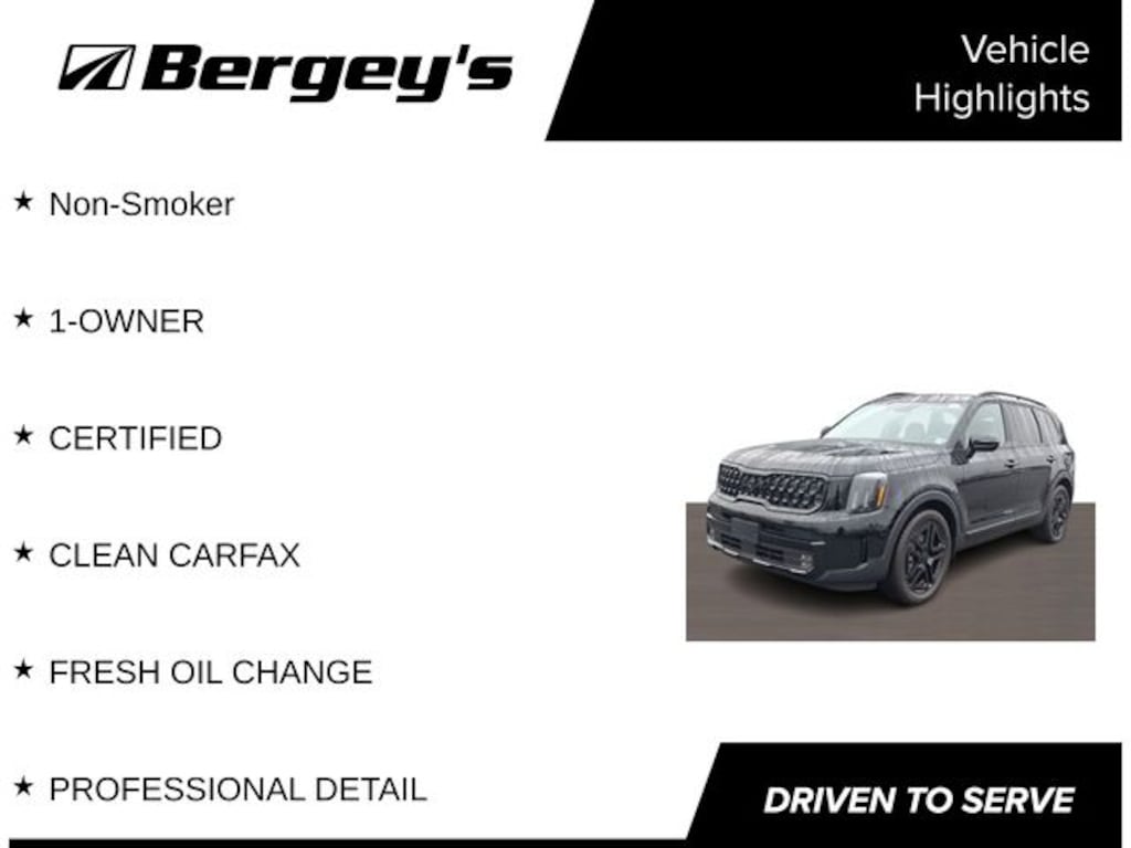 Certified 2025 Kia Telluride SX-Prestige X-Line SUV