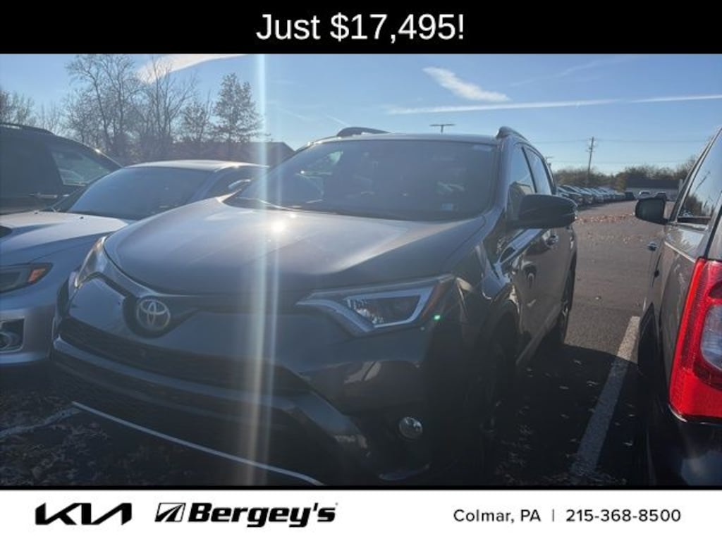 Used 2017 Toyota RAV4 SE SUV
