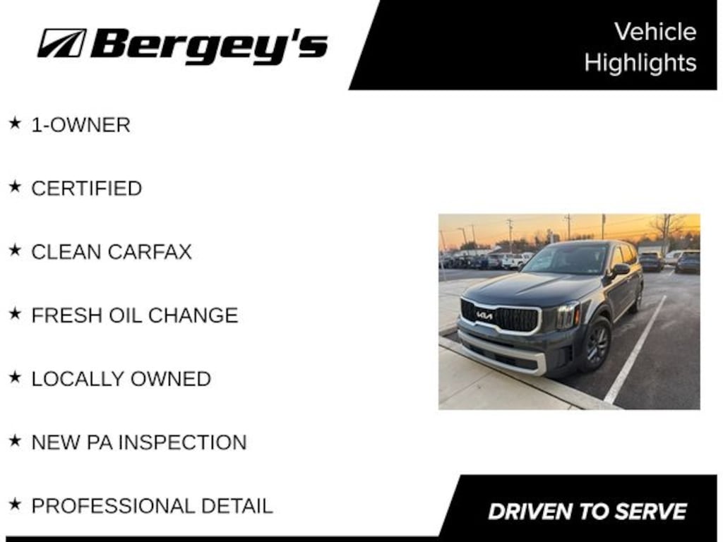 Certified 2023 Kia Telluride LX SUV