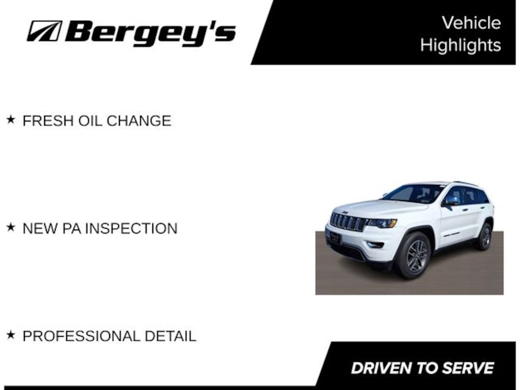 Used 2017 Jeep Grand Cherokee Limited SUV