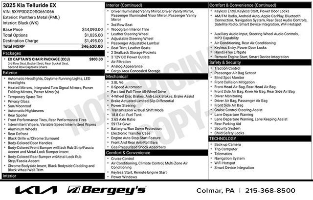 2025 Kia Telluride EX - Photo 34